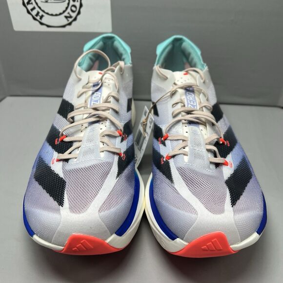 Adidas ADIZERO ADIOS PRO 3 Running Shoes Aurora Ink/Flash Aqua IE6237 Men Sz 14 main image 13